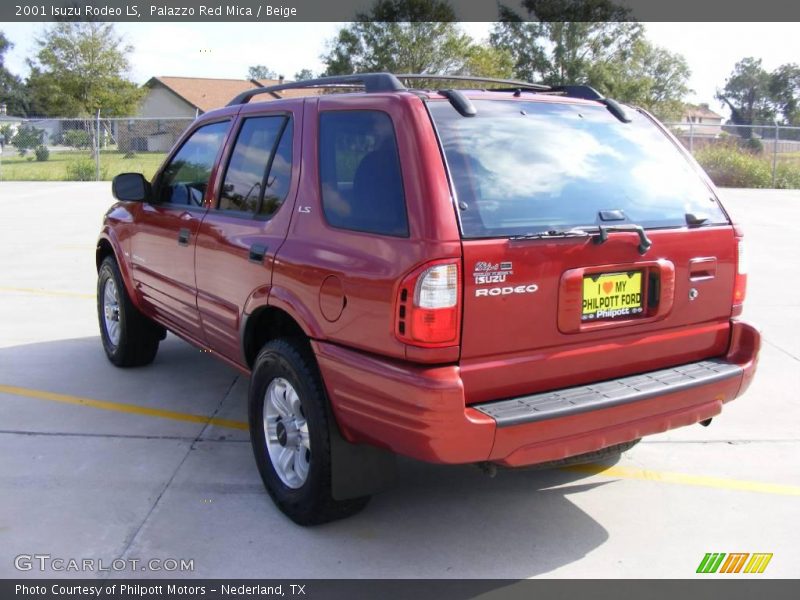 Palazzo Red Mica / Beige 2001 Isuzu Rodeo LS