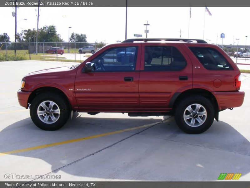 Palazzo Red Mica / Beige 2001 Isuzu Rodeo LS