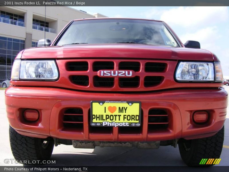Palazzo Red Mica / Beige 2001 Isuzu Rodeo LS