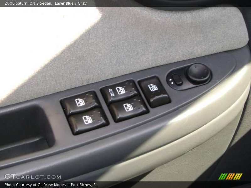 Laser Blue / Gray 2006 Saturn ION 3 Sedan