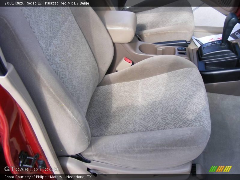 Palazzo Red Mica / Beige 2001 Isuzu Rodeo LS