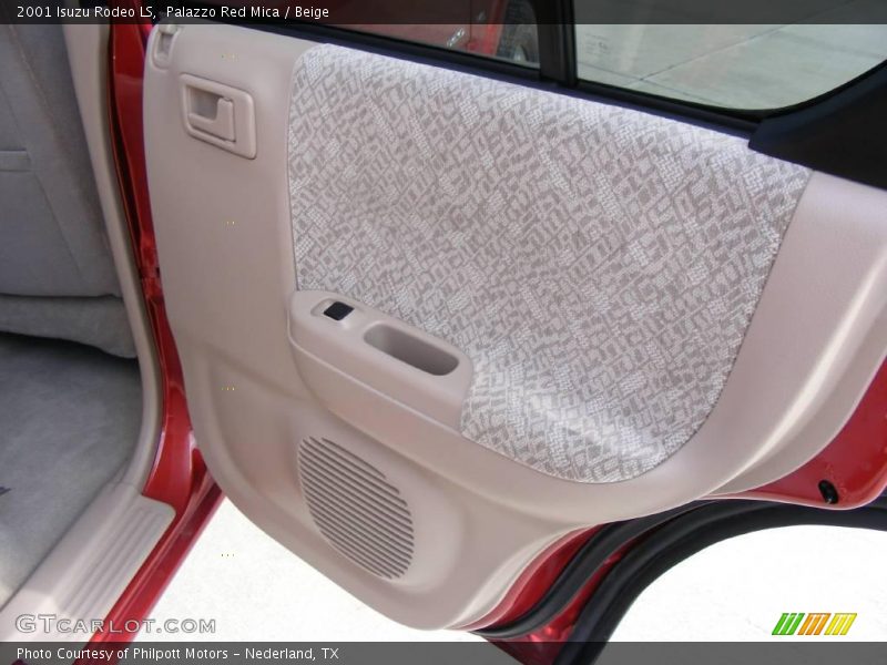 Palazzo Red Mica / Beige 2001 Isuzu Rodeo LS