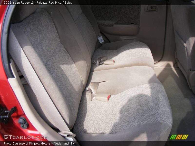 Palazzo Red Mica / Beige 2001 Isuzu Rodeo LS