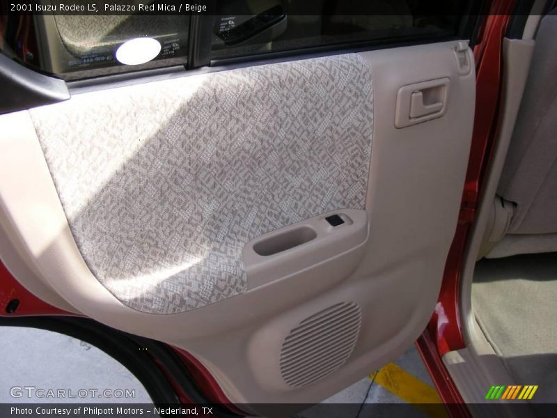 Palazzo Red Mica / Beige 2001 Isuzu Rodeo LS