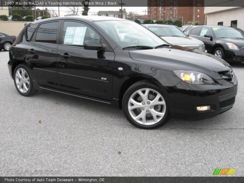Black Mica / Black 2007 Mazda MAZDA3 s Touring Hatchback