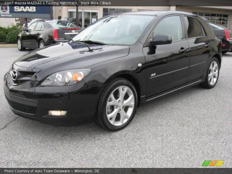 Black Mica / Black 2007 Mazda MAZDA3 s Touring Hatchback