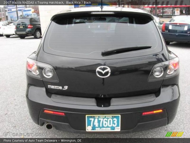Black Mica / Black 2007 Mazda MAZDA3 s Touring Hatchback
