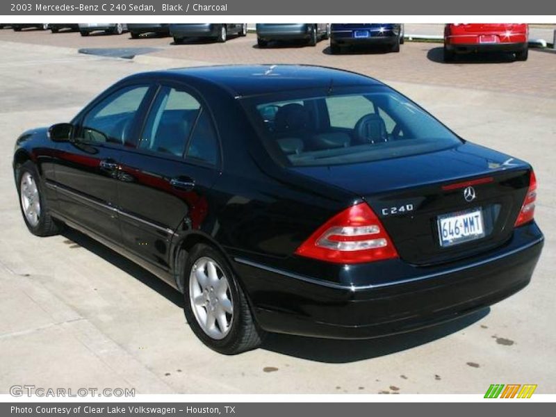 Black / Charcoal 2003 Mercedes-Benz C 240 Sedan