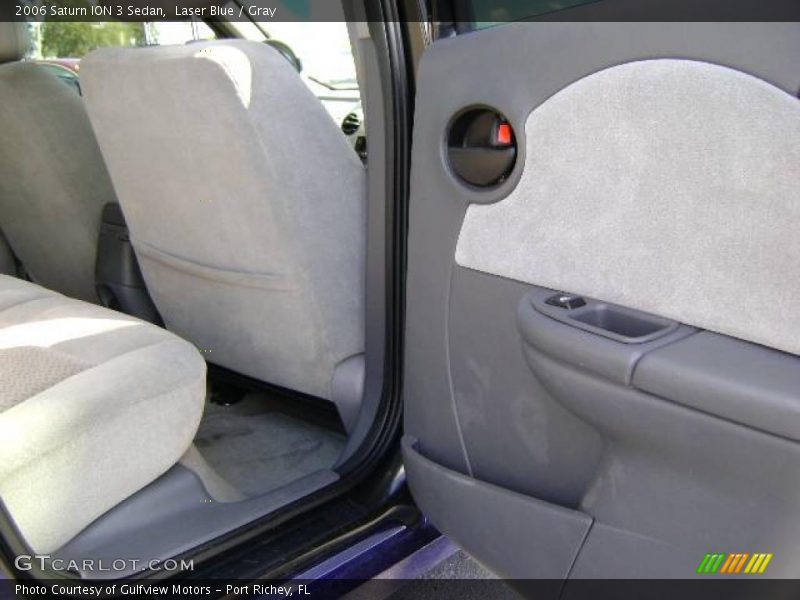 Laser Blue / Gray 2006 Saturn ION 3 Sedan