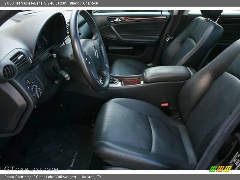 Black / Charcoal 2003 Mercedes-Benz C 240 Sedan