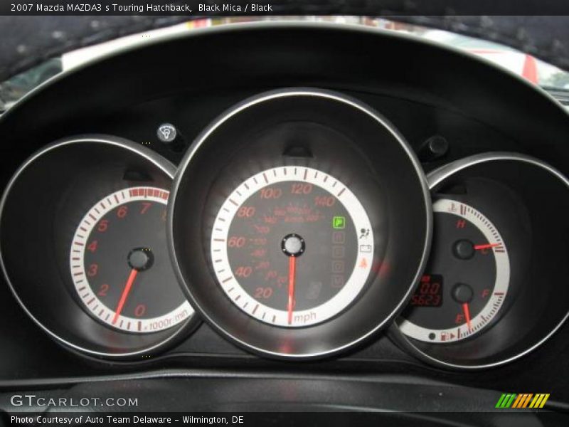 Black Mica / Black 2007 Mazda MAZDA3 s Touring Hatchback