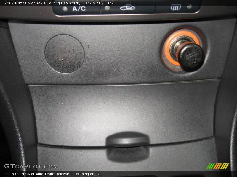 Black Mica / Black 2007 Mazda MAZDA3 s Touring Hatchback
