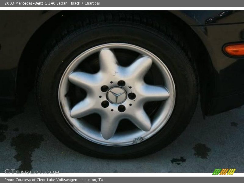 Black / Charcoal 2003 Mercedes-Benz C 240 Sedan