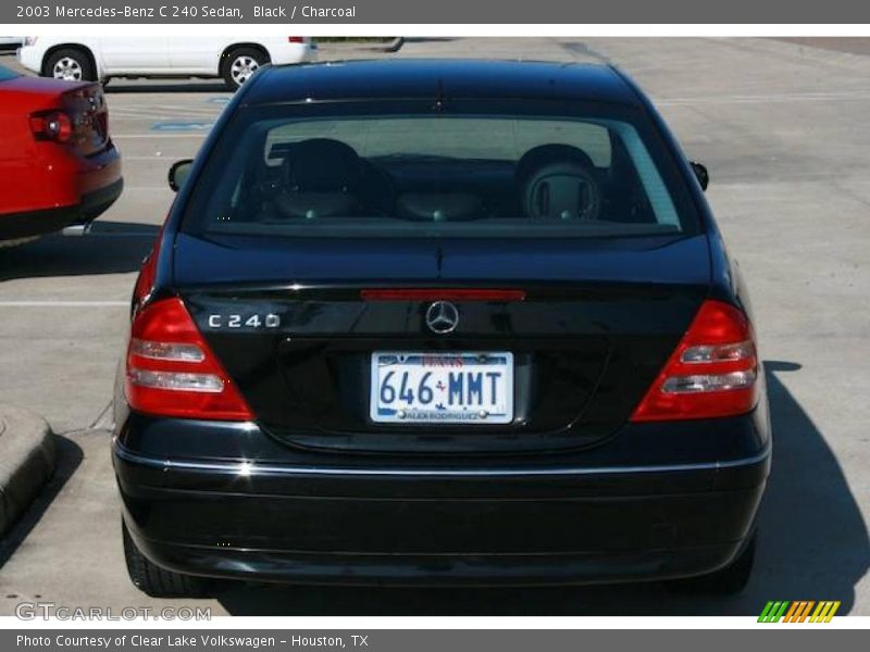 Black / Charcoal 2003 Mercedes-Benz C 240 Sedan