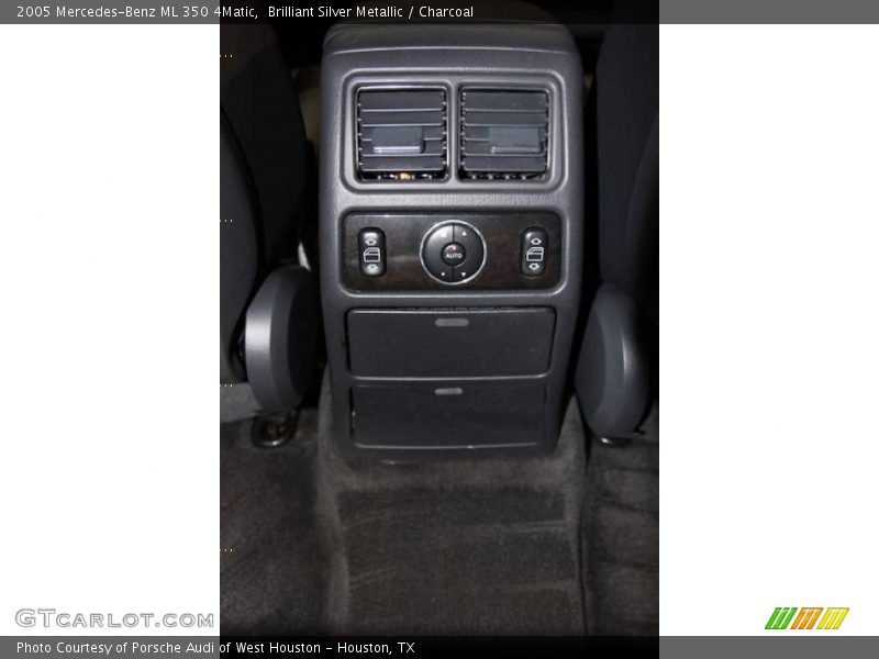 Brilliant Silver Metallic / Charcoal 2005 Mercedes-Benz ML 350 4Matic