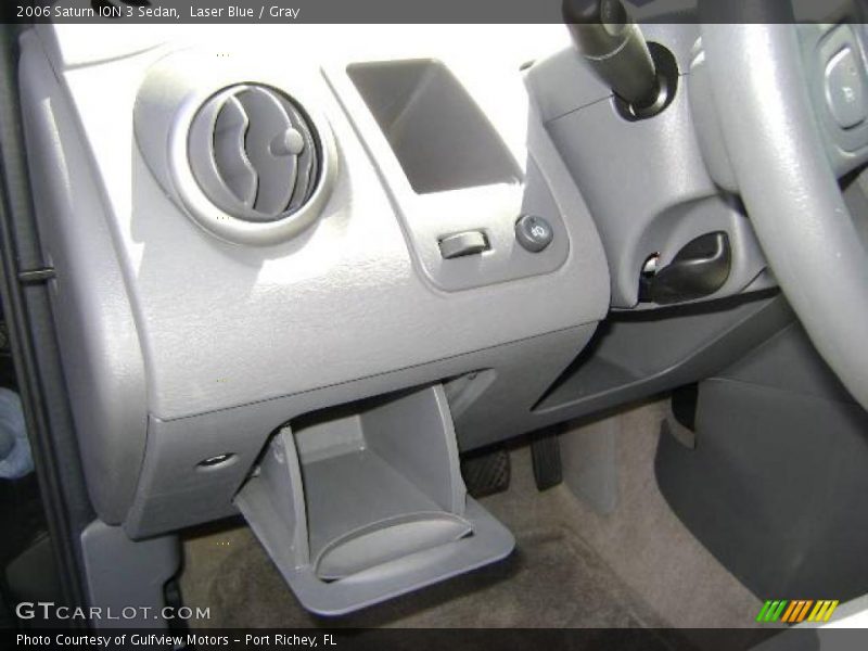 Laser Blue / Gray 2006 Saturn ION 3 Sedan