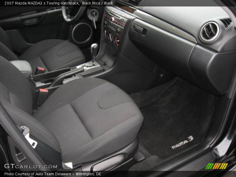 Black Mica / Black 2007 Mazda MAZDA3 s Touring Hatchback