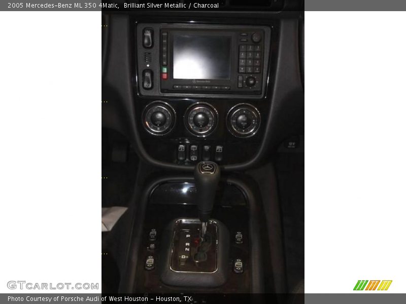 Brilliant Silver Metallic / Charcoal 2005 Mercedes-Benz ML 350 4Matic