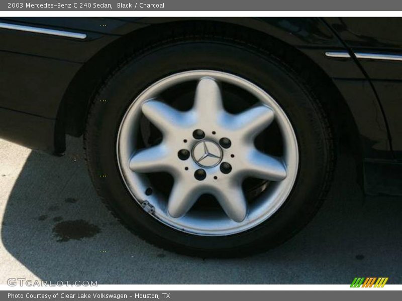 Black / Charcoal 2003 Mercedes-Benz C 240 Sedan