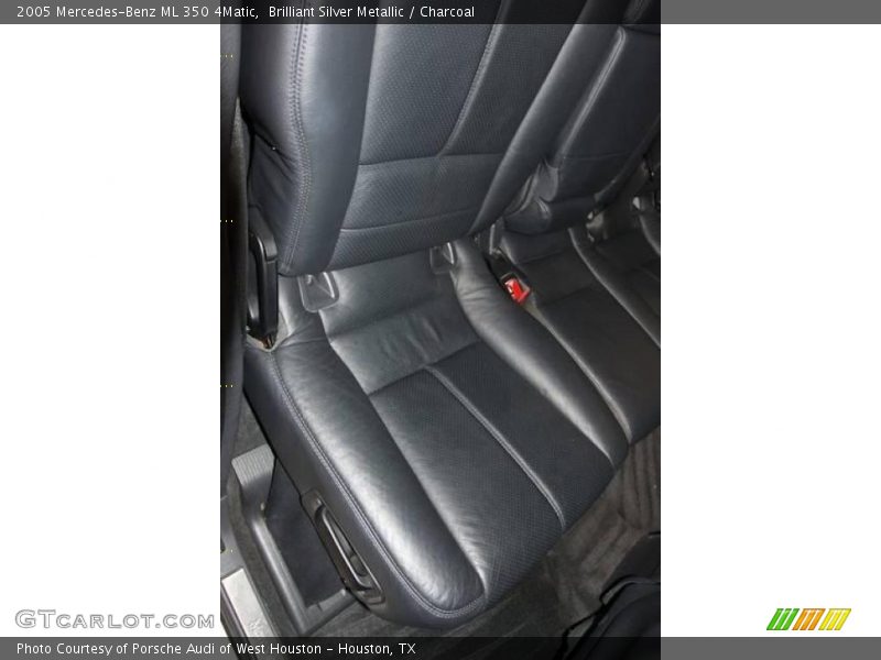 Brilliant Silver Metallic / Charcoal 2005 Mercedes-Benz ML 350 4Matic