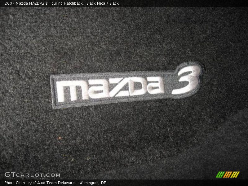 Black Mica / Black 2007 Mazda MAZDA3 s Touring Hatchback