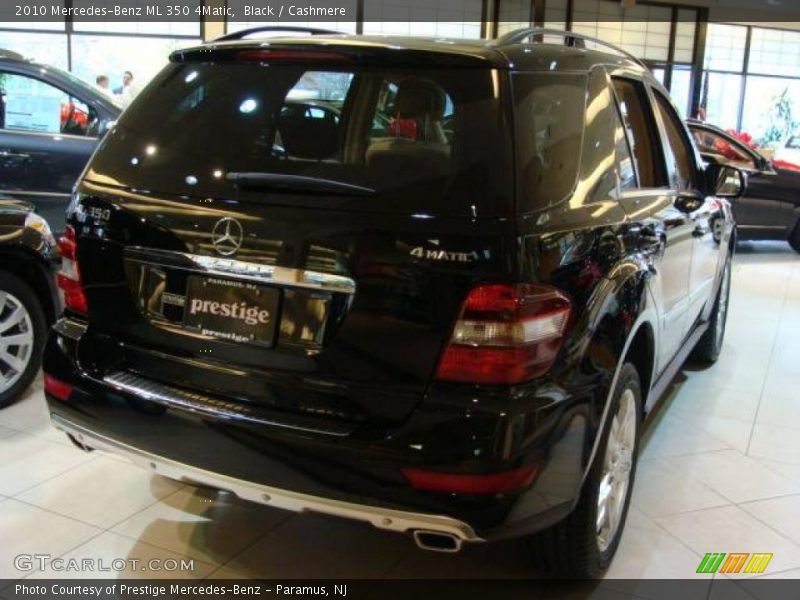 Black / Cashmere 2010 Mercedes-Benz ML 350 4Matic