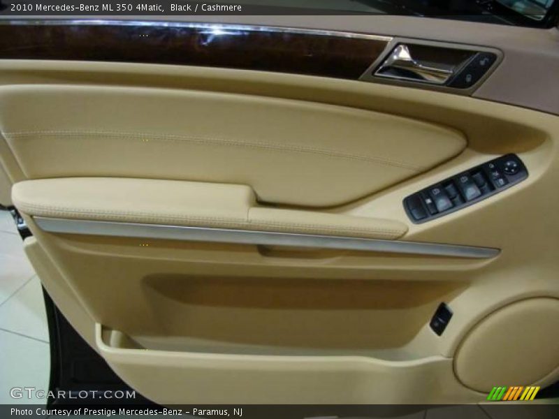 Black / Cashmere 2010 Mercedes-Benz ML 350 4Matic
