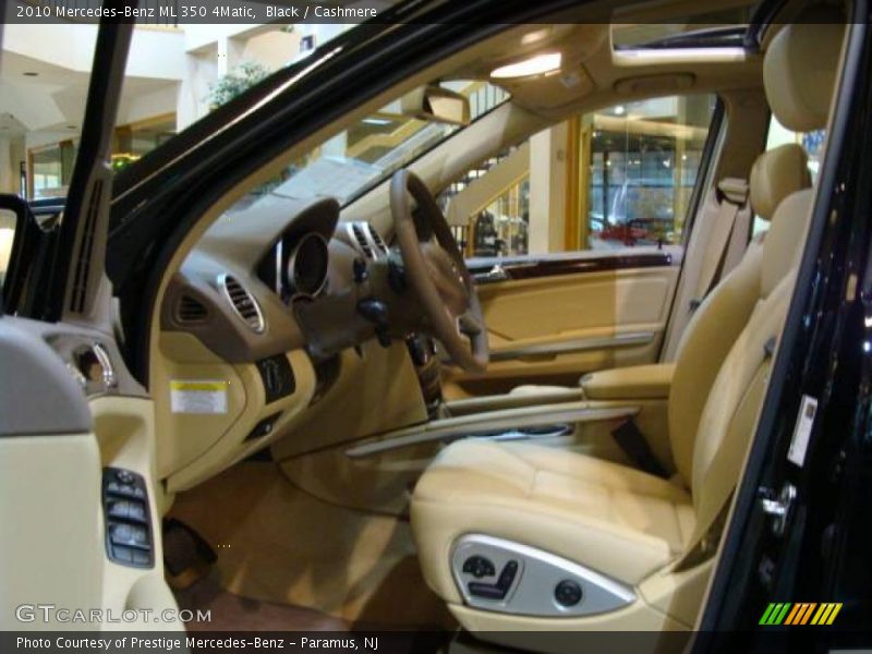 Black / Cashmere 2010 Mercedes-Benz ML 350 4Matic