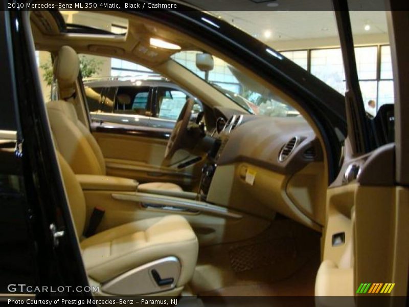 Black / Cashmere 2010 Mercedes-Benz ML 350 4Matic