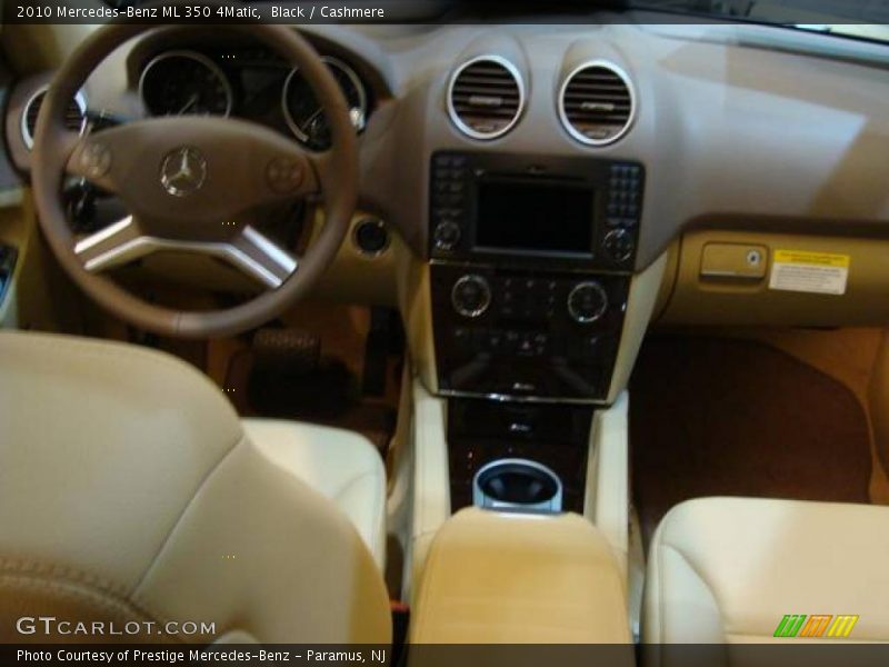 Black / Cashmere 2010 Mercedes-Benz ML 350 4Matic