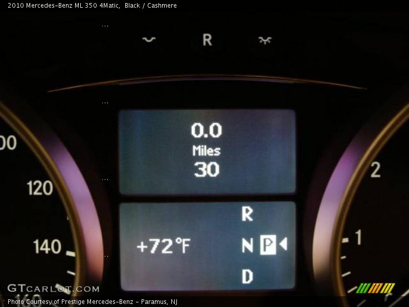 Black / Cashmere 2010 Mercedes-Benz ML 350 4Matic