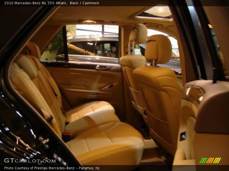 Black / Cashmere 2010 Mercedes-Benz ML 350 4Matic