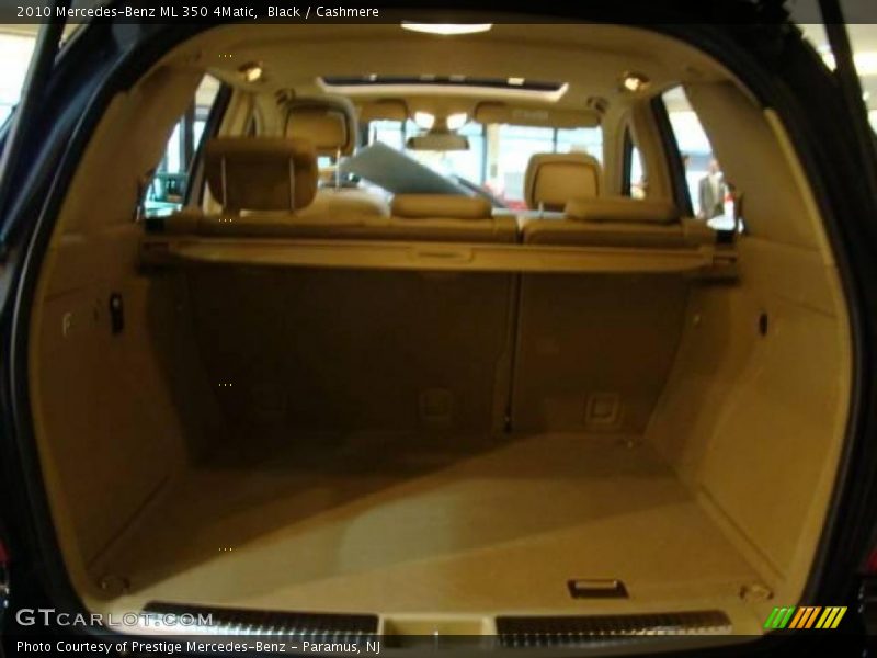 Black / Cashmere 2010 Mercedes-Benz ML 350 4Matic