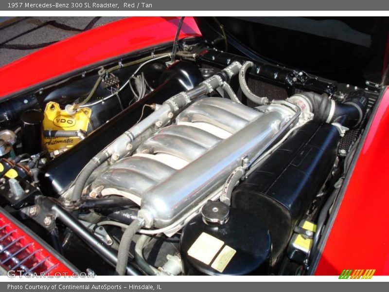 Red / Tan 1957 Mercedes-Benz 300 SL Roadster