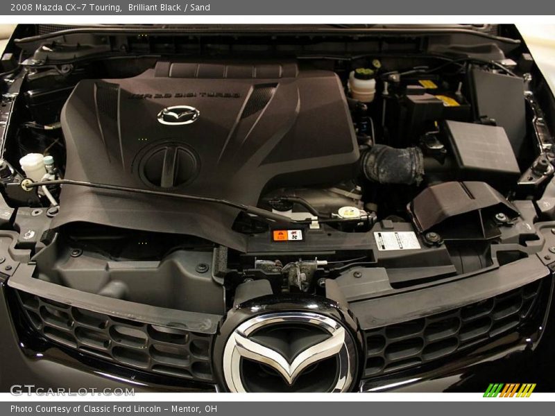 Brilliant Black / Sand 2008 Mazda CX-7 Touring