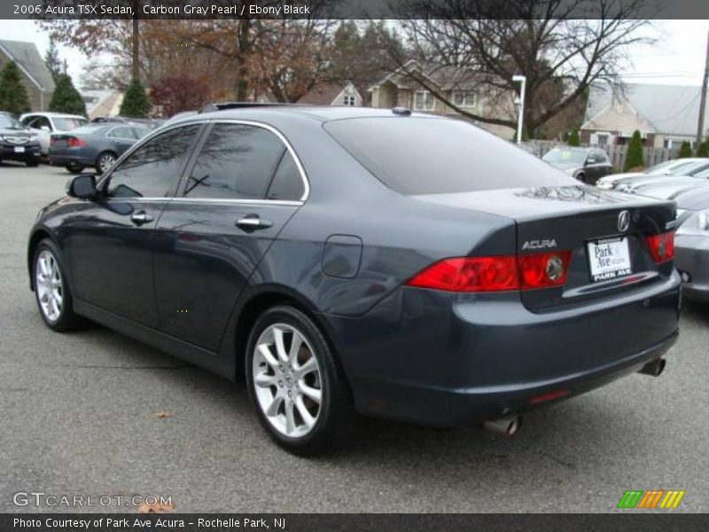 Carbon Gray Pearl / Ebony Black 2006 Acura TSX Sedan
