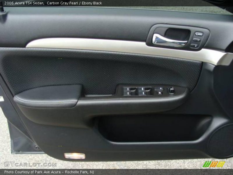 Carbon Gray Pearl / Ebony Black 2006 Acura TSX Sedan