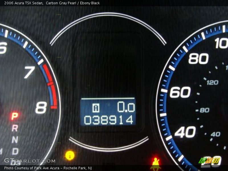 Carbon Gray Pearl / Ebony Black 2006 Acura TSX Sedan