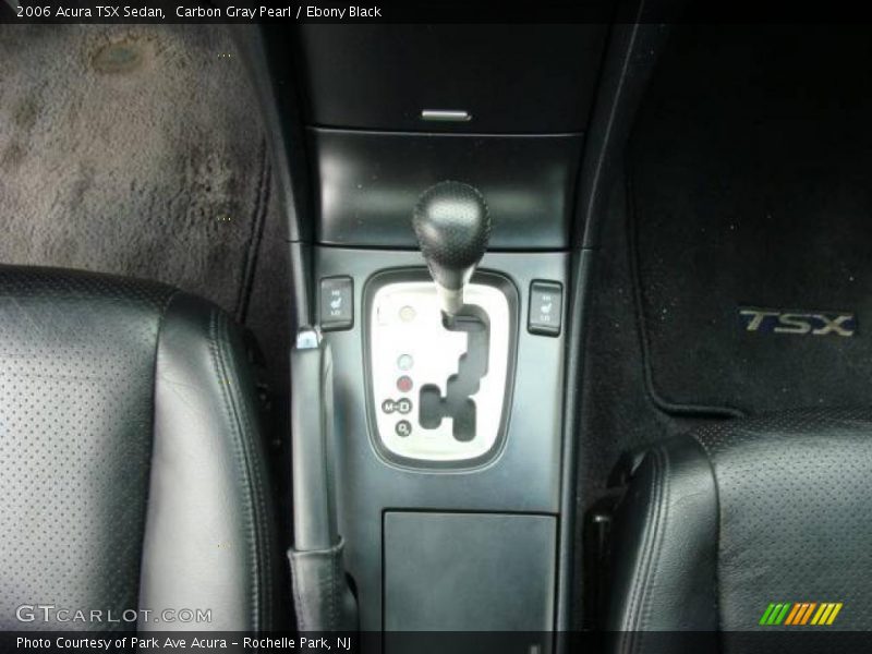 Carbon Gray Pearl / Ebony Black 2006 Acura TSX Sedan