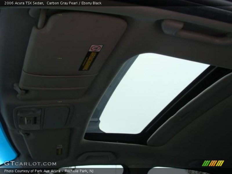 Carbon Gray Pearl / Ebony Black 2006 Acura TSX Sedan