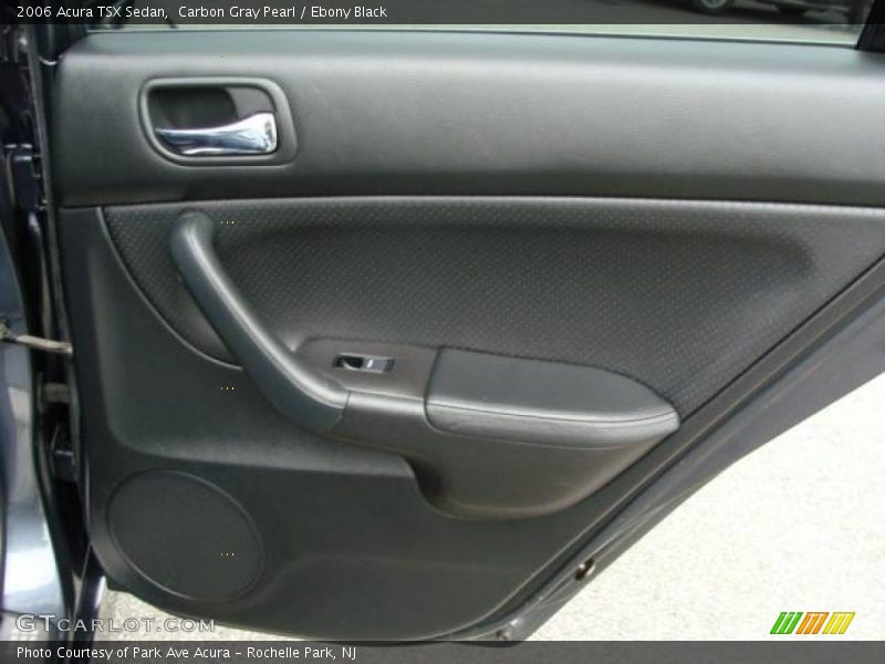 Carbon Gray Pearl / Ebony Black 2006 Acura TSX Sedan