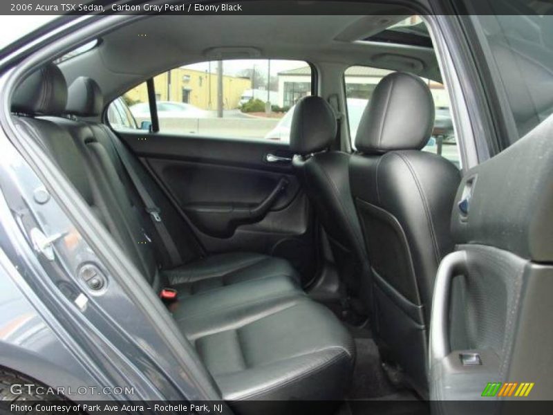 Carbon Gray Pearl / Ebony Black 2006 Acura TSX Sedan