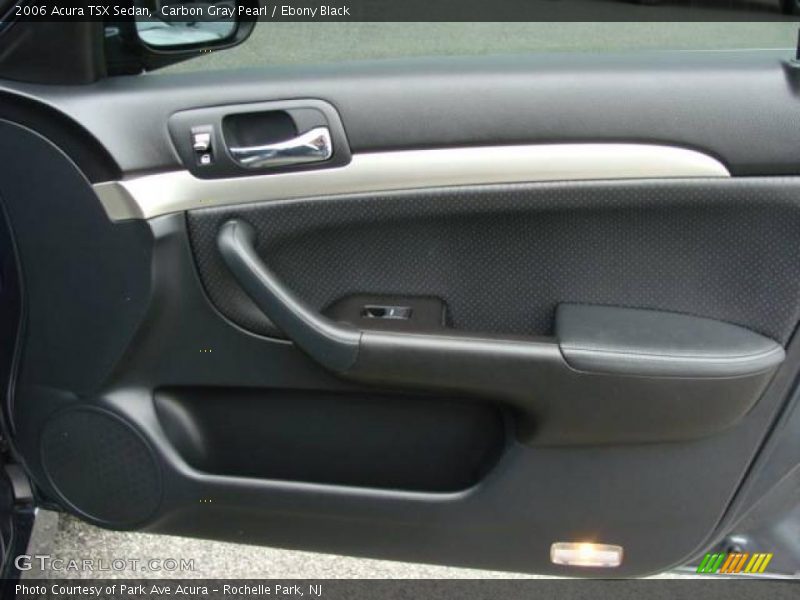 Carbon Gray Pearl / Ebony Black 2006 Acura TSX Sedan