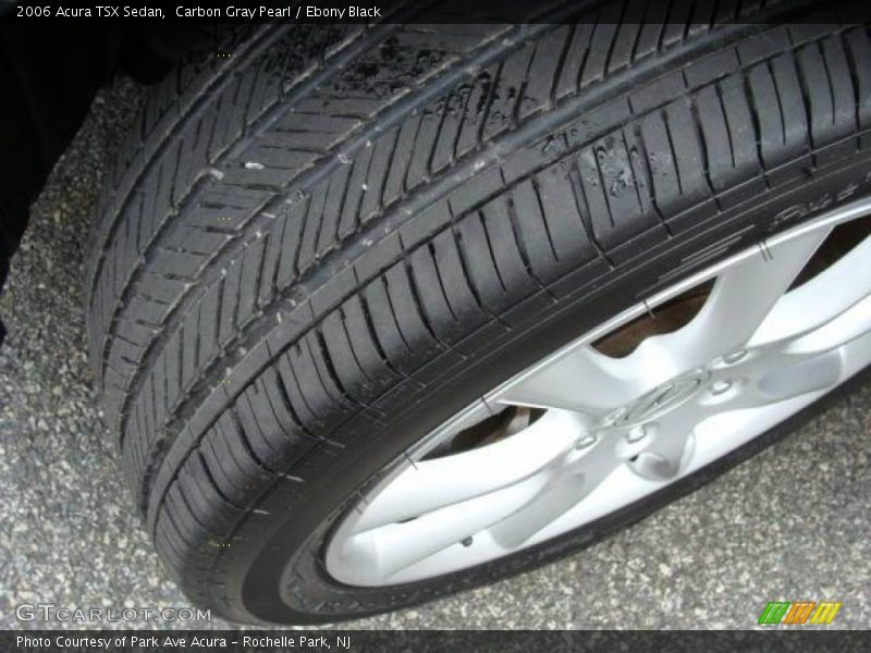 Carbon Gray Pearl / Ebony Black 2006 Acura TSX Sedan