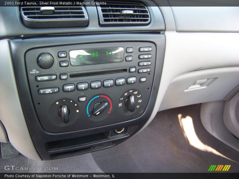 Silver Frost Metallic / Medium Graphite 2001 Ford Taurus