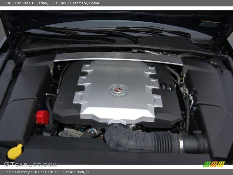Blue Chip / Cashmere/Cocoa 2008 Cadillac CTS Sedan
