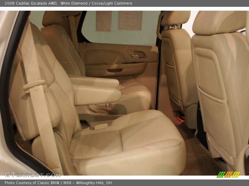 White Diamond / Cocoa/Light Cashmere 2008 Cadillac Escalade AWD