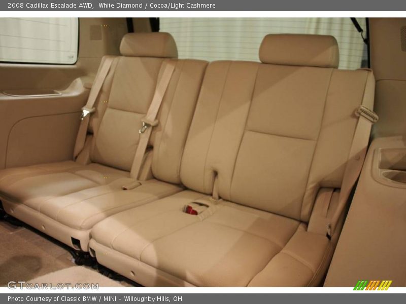White Diamond / Cocoa/Light Cashmere 2008 Cadillac Escalade AWD