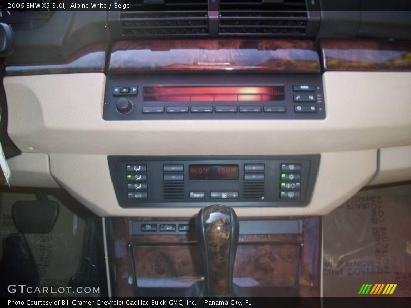Alpine White / Beige 2006 BMW X5 3.0i