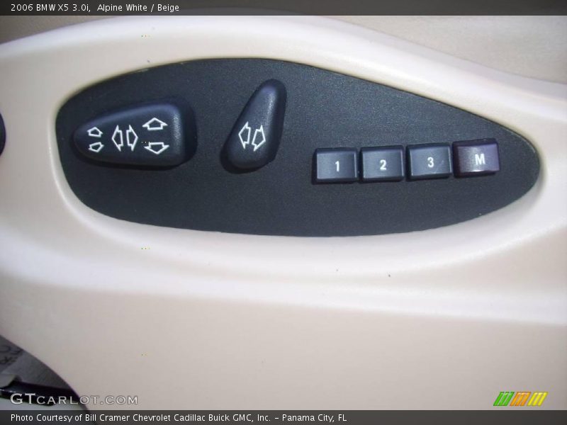 Alpine White / Beige 2006 BMW X5 3.0i